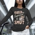 Bookworm Fueled By Sarcasm And Smut Book Reading Unisex Long Sleeve T-Shirt