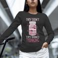 Bookworm Library Banned Book -Adults Short Sleeve Modern Crew Neck Small Straight Imported They Didn't Ban Books They Banned Thinking Unisex Long Sleeve T-Shirt