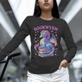 Bookwyrm Just a Girl Who Loves Dragons Books Dragon Reader Unisex Long Sleeve T-Shirt