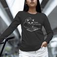 Cat Shh I'm Reading Book Reader Unisex Long Sleeve T-Shirt