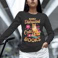 Cat Shirts For Women Book Lover Shirt Cats And Books Unisex Long Sleeve T-Shirt Cat Shirts For Women Book Lover Shirt Cats And Books Unisex Long Sleeve T-Shirt