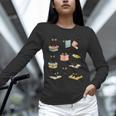 Cats Reading Books Cat Lover Unisex Long Sleeve T-Shirt Cats Reading Books Cat Lover Unisex Long Sleeve T-Shirt