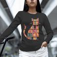 Cats Reading Books Librarian Library Readers Unisex Long Sleeve T-Shirt Cats Reading Books Librarian Library Readers Unisex Long Sleeve T-Shirt