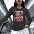 Chapter 67 Floral Book Stack Unisex Long Sleeve T-Shirt Chapter 67 Floral Book Stack Unisex Long Sleeve T-Shirt