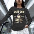 Christian Bookworm Love God Read Books Drink Tea Unisex Long Sleeve T-Shirt Christian Bookworm Love God Read Books Drink Tea Unisex Long Sleeve T-Shirt
