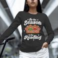 Christmas Book Lover Gingerbread Library Reading Bookaholic Unisex Long Sleeve T-Shirt Christmas Book Lover Gingerbread Library Reading Bookaholic Unisex Long Sleeve T-Shirt