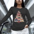 Christmas Tree Book Bookworm Unisex Long Sleeve T-Shirt