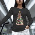 Christmas Tree Of Books For Readers And Librarians Unisex Long Sleeve T-Shirt