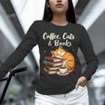 Coffee Cats & Books Lover For Women & Girls Coffee Unisex Long Sleeve T-Shirt Coffee Cats & Books Lover For Women & Girls Coffee Unisex Long Sleeve T-Shirt