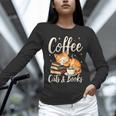 Coffee Cats And Books Lover For Women & Men Coffee Unisex Long Sleeve T-Shirt Coffee Cats And Books Lover For Women & Men Coffee Unisex Long Sleeve T-Shirt