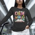 Color Our World Book Reading Program 2026 Summer Unisex Long Sleeve T-Shirt