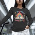 Color Our World Summer Reading 2025 Rainbow Art Book Unisex Long Sleeve T-Shirt Color Our World Summer Reading 2025 Rainbow Art Book Unisex Long Sleeve T-Shirt