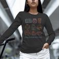 Cozy Bookish Fall Vibes Pumpkin Latte Books Autumn Reading Unisex Long Sleeve T-Shirt Cozy Bookish Fall Vibes Pumpkin Latte Books Autumn Reading Unisex Long Sleeve T-Shirt
