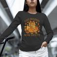 Cozy Readers Book Society Vintage Fall Books & Pumpkin Unisex Long Sleeve T-Shirt
