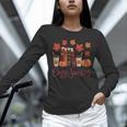 Cozy Season Autumn Leaves Books Pumpkins Fall Halloween Unisex Long Sleeve T-Shirt