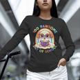 Cute 100th Day Of School 100 Days Dog Reading Book Rainbow Unisex Long Sleeve T-Shirt Cute 100th Day Of School 100 Days Dog Reading Book Rainbow Unisex Long Sleeve T-Shirt