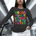 Cute ABCs Shirt Alphabet Colorful Letters Reading Books Kids Unisex Long Sleeve T-Shirt