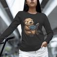Cute Book Sea Otter Unisex Long Sleeve T-Shirt Cute Book Sea Otter Unisex Long Sleeve T-Shirt