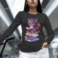 Cute Dragon Read Books Be Kind Stay Weird Book Lover Unisex Long Sleeve T-Shirt Cute Dragon Read Books Be Kind Stay Weird Book Lover Unisex Long Sleeve T-Shirt