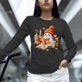 Cute Ghost Reading Book Lovers Halloween Pumpkin Women Girls Unisex Long Sleeve T-Shirt Cute Ghost Reading Book Lovers Halloween Pumpkin Women Girls Unisex Long Sleeve T-Shirt