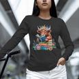 Cute Highland Cow Reading Book Baby Cow Bookworm Unisex Long Sleeve T-Shirt Cute Highland Cow Reading Book Baby Cow Bookworm Unisex Long Sleeve T-Shirt