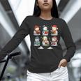 Cute Snowman Reading Books Christmas Winter Book Lover Unisex Long Sleeve T-Shirt Cute Snowman Reading Books Christmas Winter Book Lover Unisex Long Sleeve T-Shirt