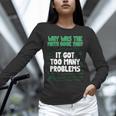 Dad Joke Why Was The Math Book Sad Pun Dad Jokes Unisex Long Sleeve T-Shirt Dad Joke Why Was The Math Book Sad Pun Dad Jokes Unisex Long Sleeve T-Shirt