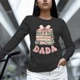 Dada Book First Chapter Birthday Family Matching Party Unisex Long Sleeve T-Shirt