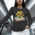 Daffodils Flowers Book Floral Unisex Long Sleeve T-Shirt