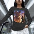 David And Goliath Bible Book Of Samuel Famous Bible Story Unisex Long Sleeve T-Shirt