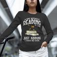 Day Without Reading Read Librarian Book Men Women Kids Unisex Long Sleeve T-Shirt