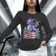 Dragon Book Fantasy Reading Unisex Long Sleeve T-Shirt Dragon Book Fantasy Reading Unisex Long Sleeve T-Shirt