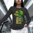 Dragon Reading Books Matching Bookworm Readers Librarian Unisex Long Sleeve T-Shirt Dragon Reading Books Matching Bookworm Readers Librarian Unisex Long Sleeve T-Shirt