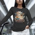 Easily Distracted By Books Book Wildflowers Book Lovers Unisex Long Sleeve T-Shirt