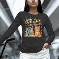 Easily Distracted By Cats And Books Book & Cat Lover Unisex Long Sleeve T-Shirt Easily Distracted By Cats And Books Book & Cat Lover Unisex Long Sleeve T-Shirt