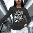 Easily Distracted By Yarn And Books Unisex Long Sleeve T-Shirt Easily Distracted By Yarn And Books Unisex Long Sleeve T-Shirt