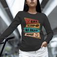 Eat Sleep Read Repeat Reading Books Reader Bookworm Unisex Long Sleeve T-Shirt Eat Sleep Read Repeat Reading Books Reader Bookworm Unisex Long Sleeve T-Shirt