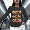 Educated Afro Women Girl Reading Book Future HBCU Grad Unisex Long Sleeve T-Shirt