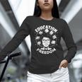 Education Is Freedom History Books African Pride Women Unisex Long Sleeve T-Shirt