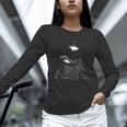 Emily Dickinson Reading A Book Unisex Long Sleeve T-Shirt