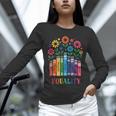 Equality Love Peace Compassion Books Protest Women Girls Kid Unisex Long Sleeve T-Shirt