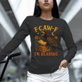 F CAW F Crow I'm Reading Book Lover Fall Unisex Long Sleeve T-Shirt