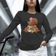 Fall Book Vintage Turkey Thanksgiving Reading Book Lovers Unisex Long Sleeve T-Shirt Fall Book Vintage Turkey Thanksgiving Reading Book Lovers Unisex Long Sleeve T-Shirt