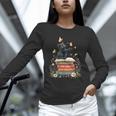 Fantasy Drama Tragedy Reading Lover Book Cat Humor Unisex Long Sleeve T-Shirt Fantasy Drama Tragedy Reading Lover Book Cat Humor Unisex Long Sleeve T-Shirt