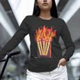 Flames And Lighter Costume For Matchbook Lovers Unisex Long Sleeve T-Shirt Flames And Lighter Costume For Matchbook Lovers Unisex Long Sleeve T-Shirt