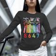 Floral Foxglove Daisy Tulip 8647 Books Lover Blooming Flower Unisex Long Sleeve T-Shirt