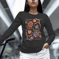 Floral Pride & Prejudice Barely Tolerable Book Lover Bookish Unisex Long Sleeve T-Shirt