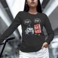 Gamer Book Lover Girl Women Bookworm Video Gaming Daughter Unisex Long Sleeve T-Shirt