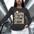 Ghost Book Reading Books Lover Teacher Happy Halloween Unisex Long Sleeve T-Shirt Ghost Book Reading Books Lover Teacher Happy Halloween Unisex Long Sleeve T-Shirt