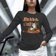 Ghost Library Reading Books Halloween Men Women Kids Unisex Long Sleeve T-Shirt Ghost Library Reading Books Halloween Men Women Kids Unisex Long Sleeve T-Shirt